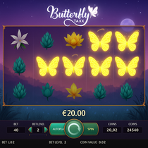 Alf Casino - Butterfly Staxx Slot Game - NetEnt
